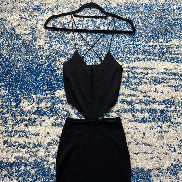 Aya Muse Mesquite Dress in Black - Picture 4 of 6